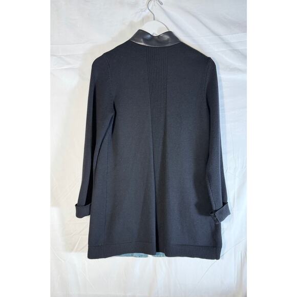 Y2K Per Se Colorblock Suede Jacket Size 10 - Picture 2 of 5